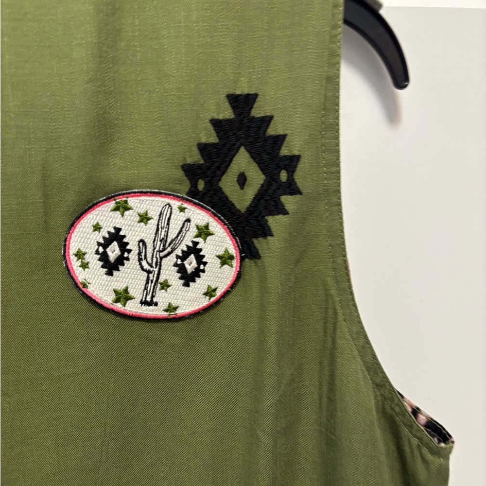 Ariat Pacific Pines Green Patsy Patch Embroidered… - image 5